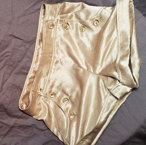 Betsey johnson satin shorts